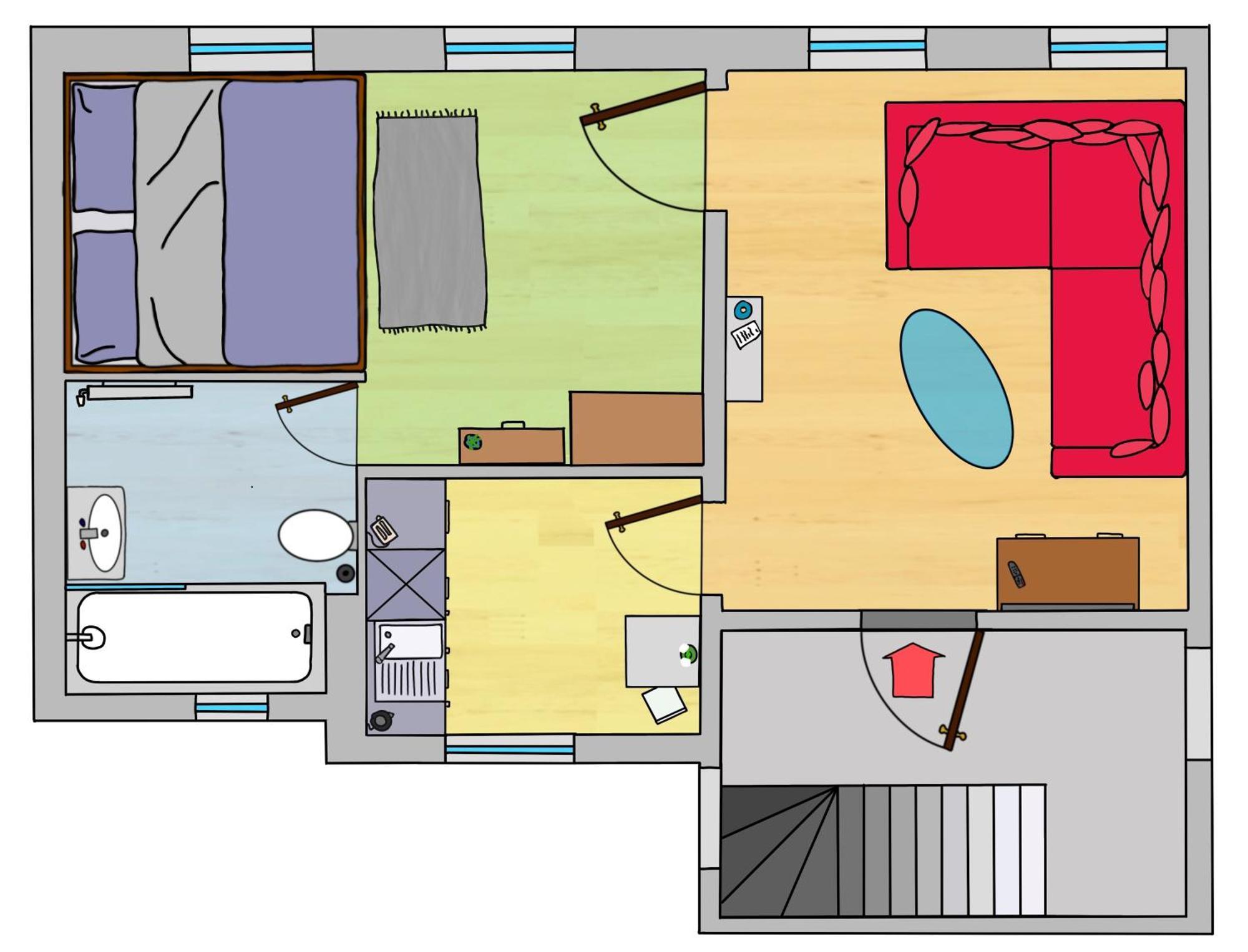 Schwerin Apartment Am Pfaffenteich Ngoại thất bức ảnh